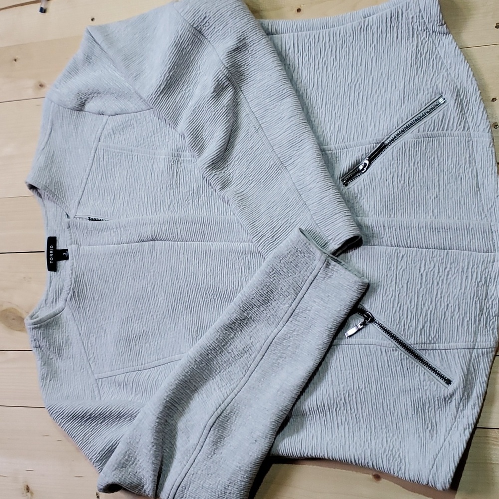Torrid full zip jacket sweater.